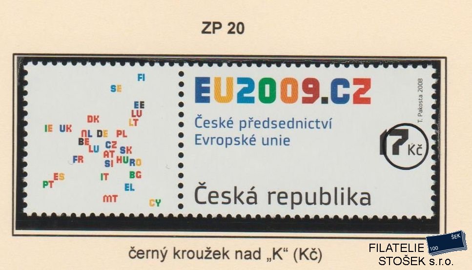 ČR známky 584 VV 20