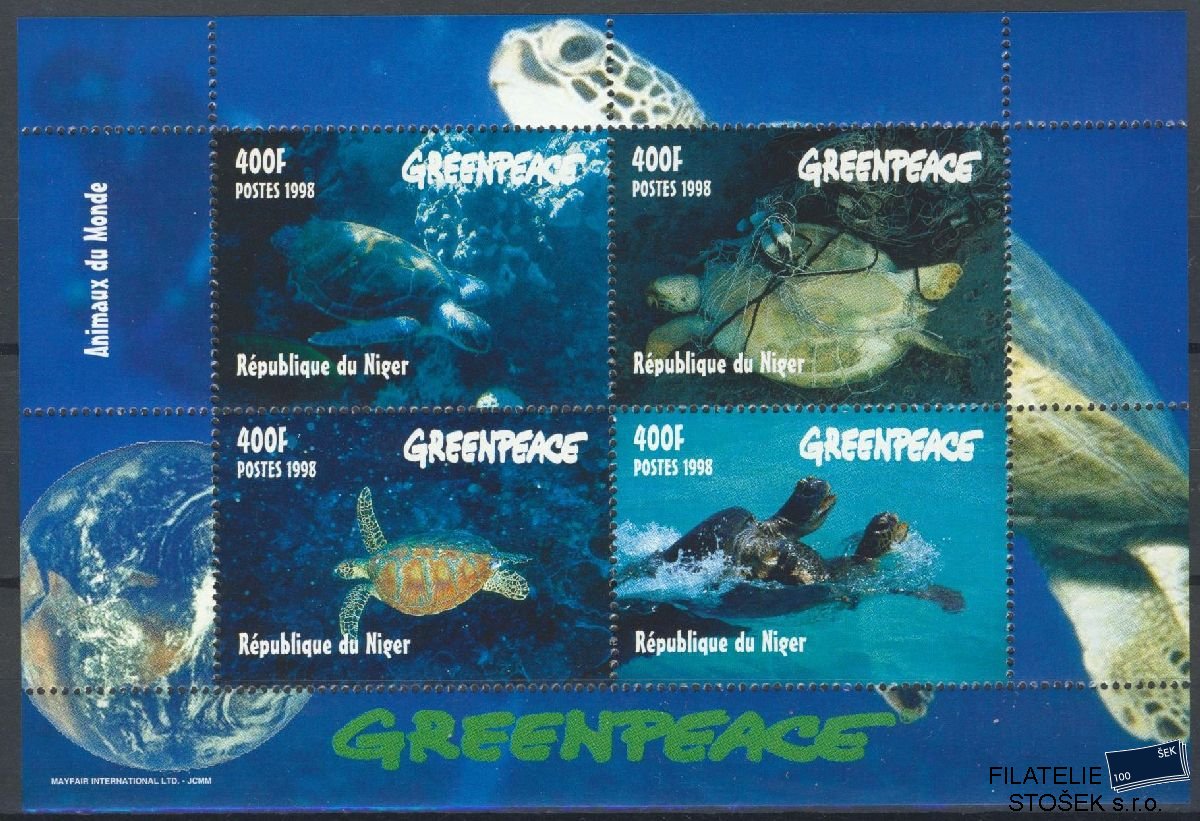 Greenpeace známky - Niger