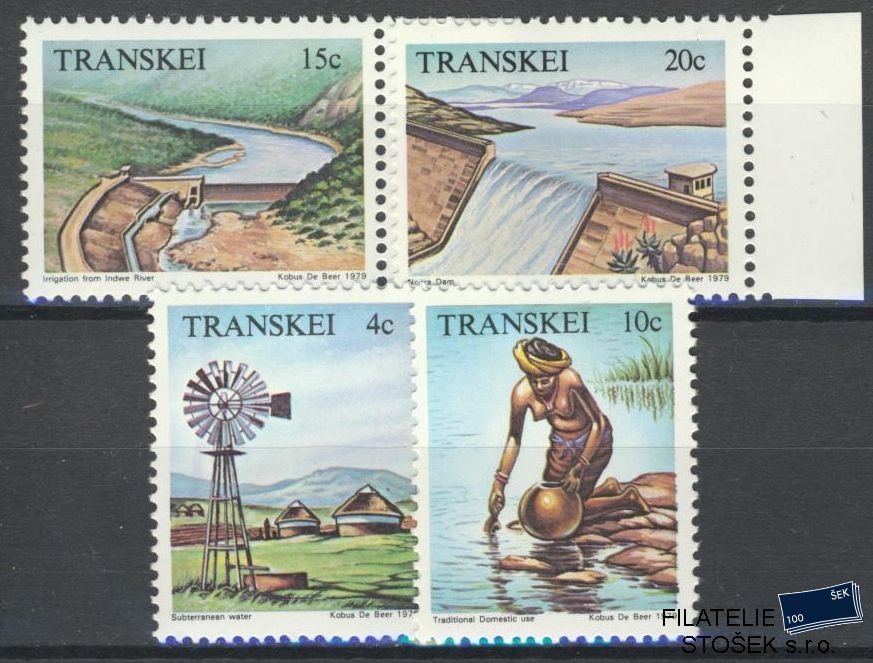 Transkei známky Mi 54-57