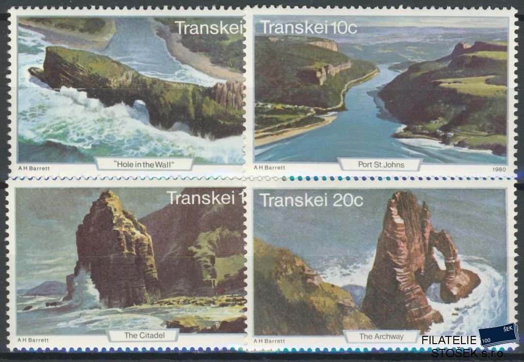 Transkei známky Mi 79-82