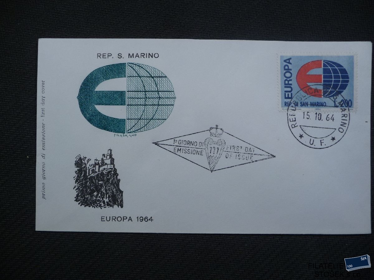 San Marino celistvosti - San Marino - FDC