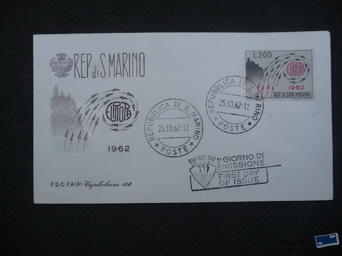 San Marino celistvosti - San Marino - FDC