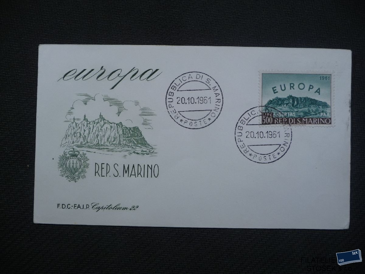 San Marino celistvosti - San Marino - FDC