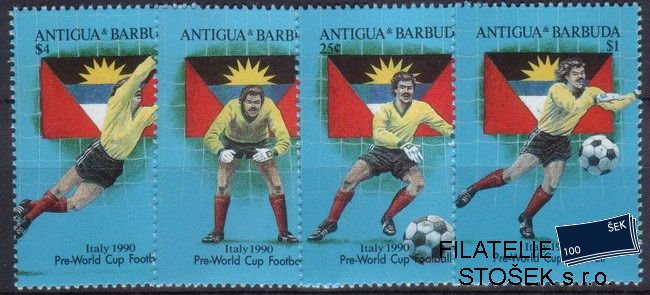 Antig.and Barbuda Mi 1252-5+Bl.160-1