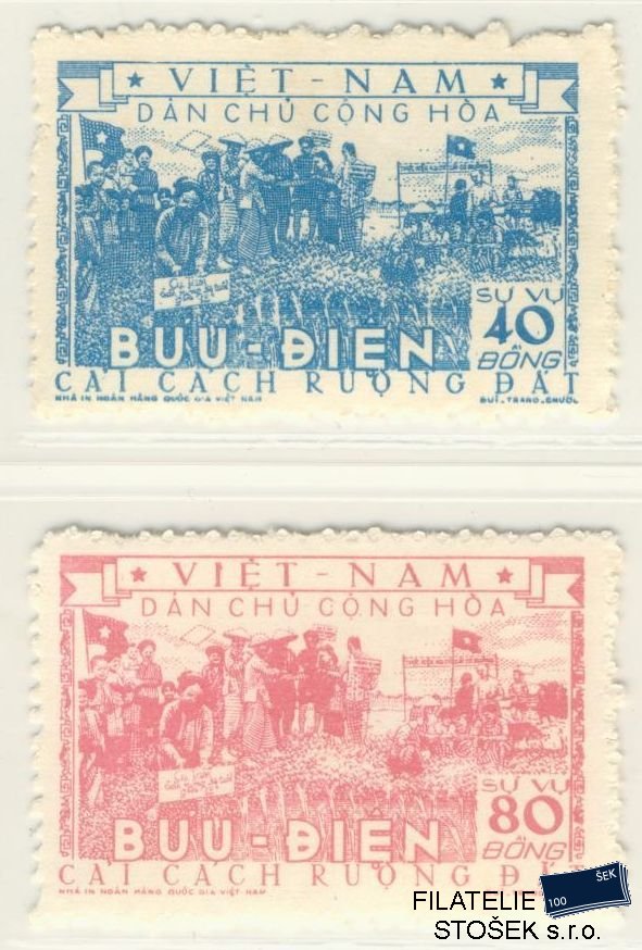 Vietnam známky Mi D 6-7