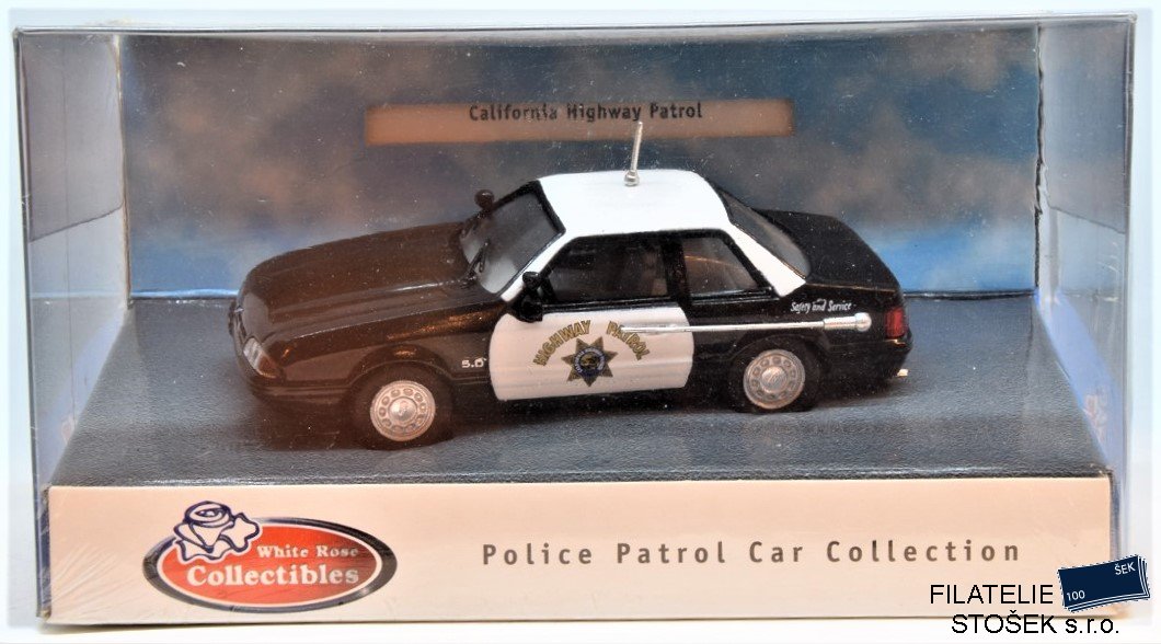 White Rose - Policejní auta - Ford Mustang - California