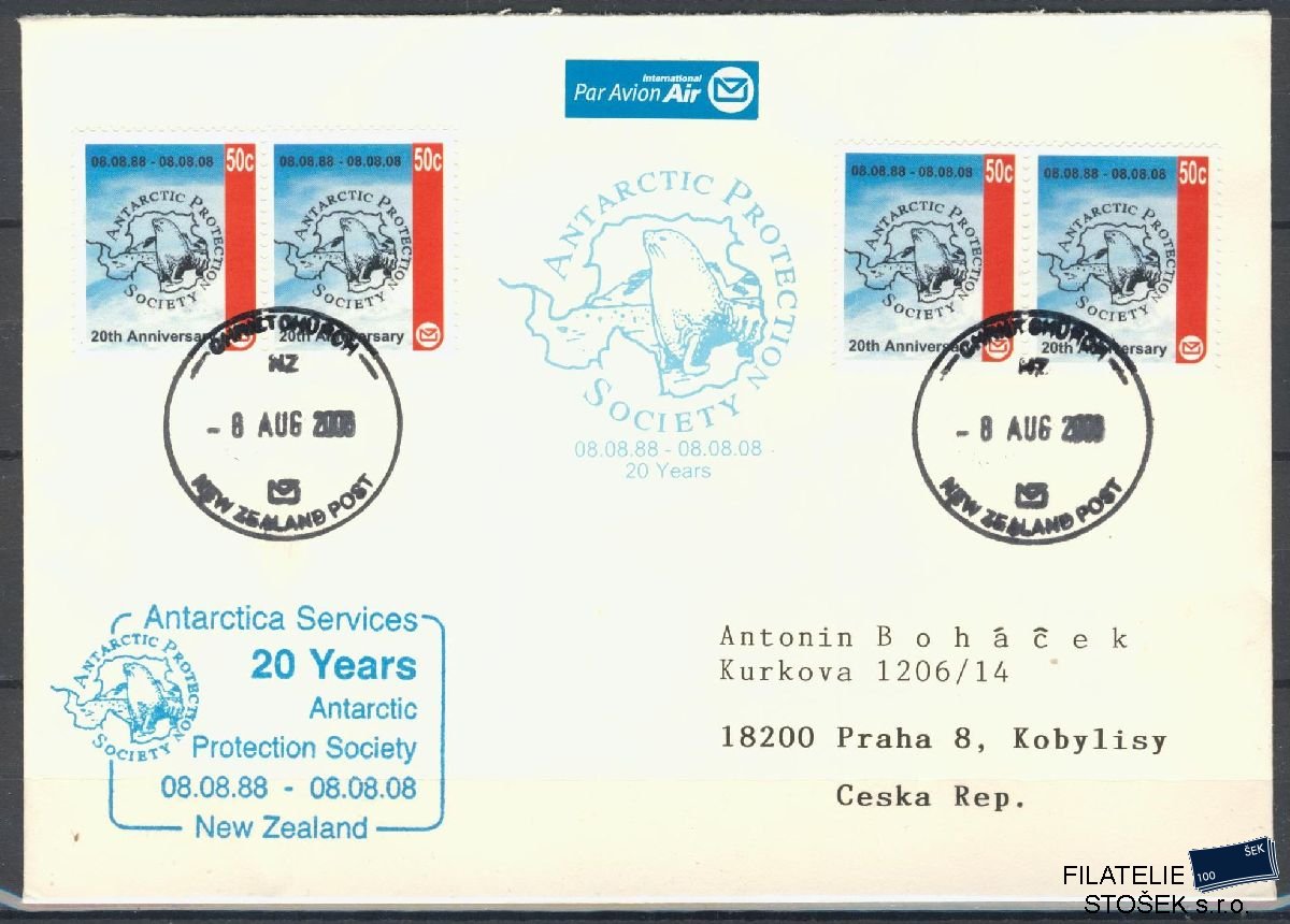 New Zeland celistvosti Mi - 20 years Antarctic Protection