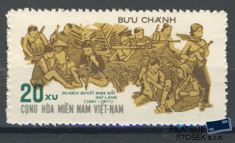 Vietnam Cong Hoa známky Mi 35