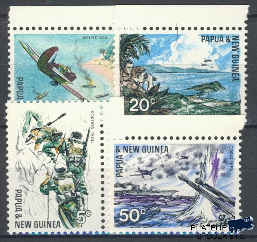 Papua & New Guinea známky Mi 119-22