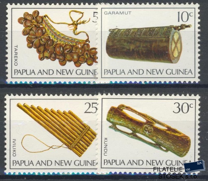 Papua & New Guinea známky Mi 167-70