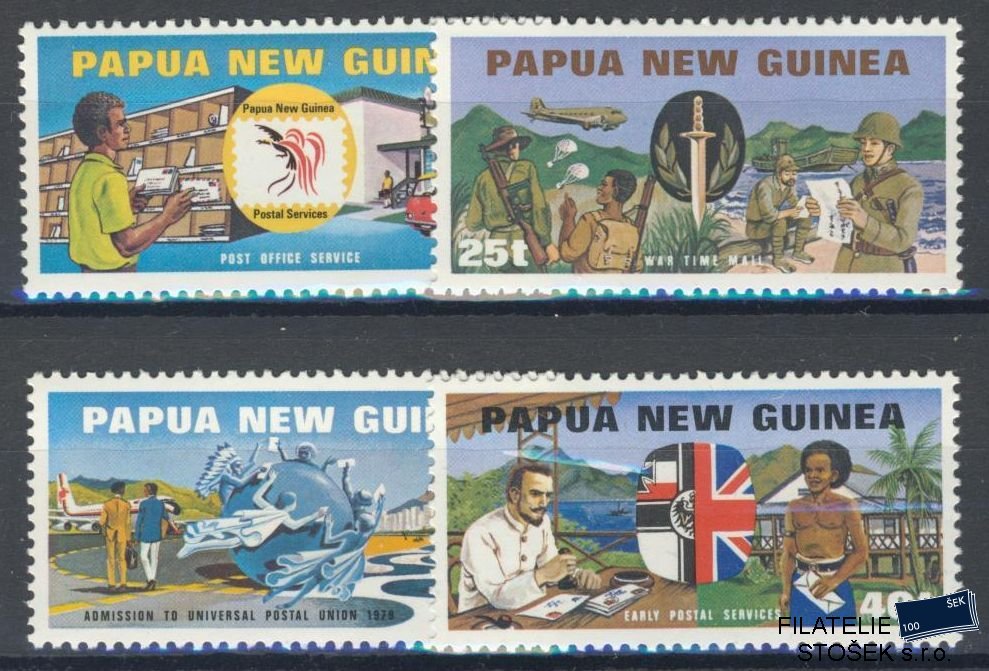 Papua & New Guinea známky Mi 381-84