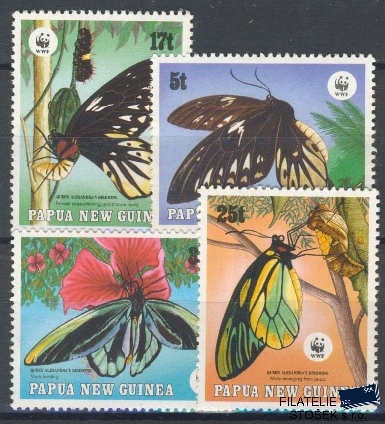 Papua & New Guinea známky Mi 574-77 KVP