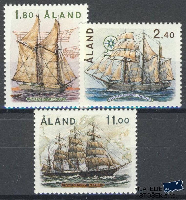 Alandy známky Mi 28-30