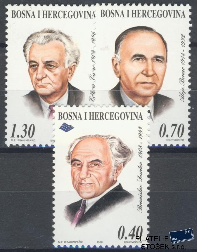 Bosna a Herzegovina známky Mi 129-31