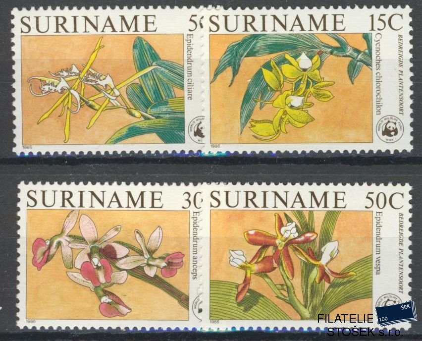 Suriname známky Mi 1166-69