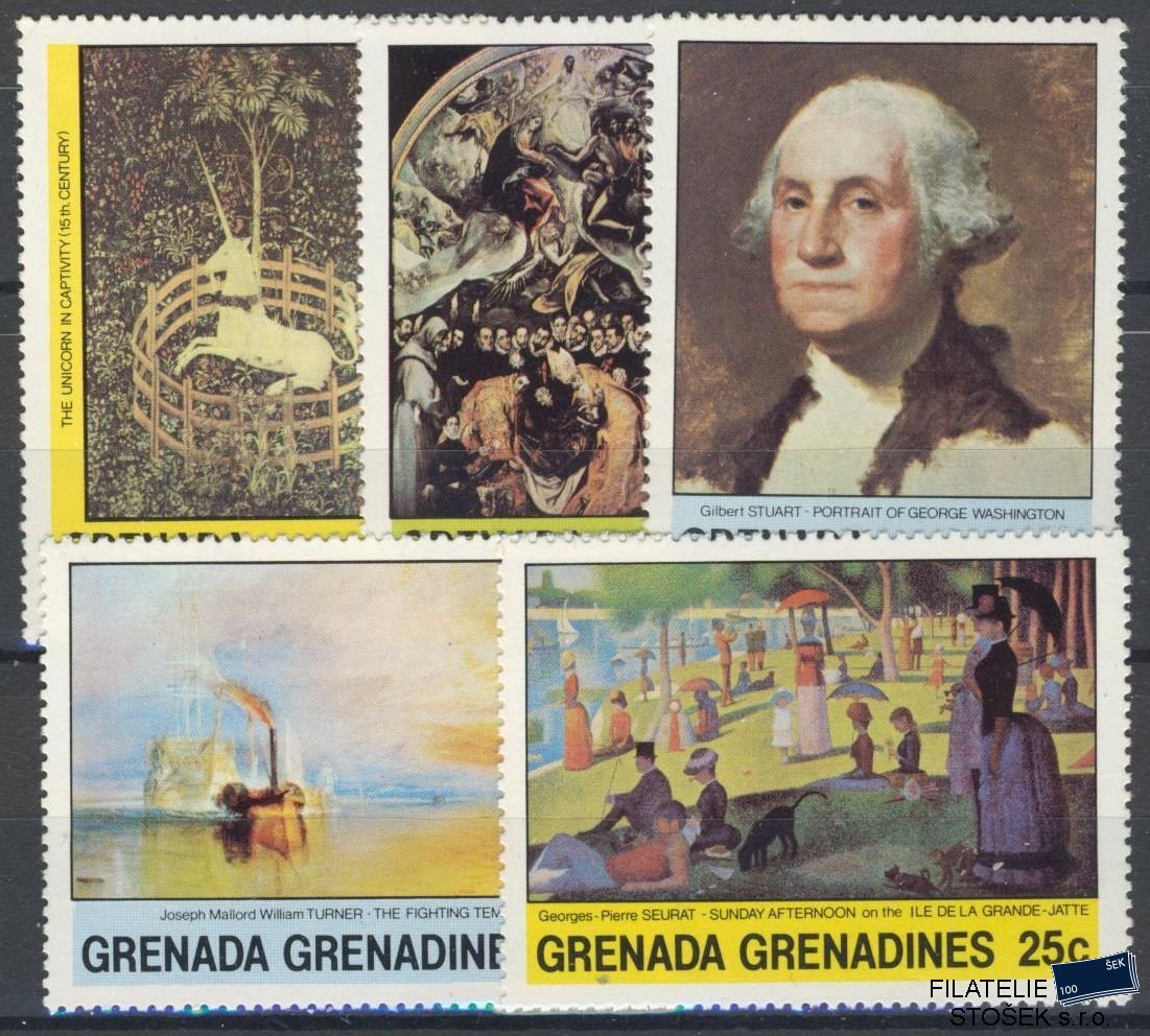 Grenada Grenadines známky Mi 430-35 NK