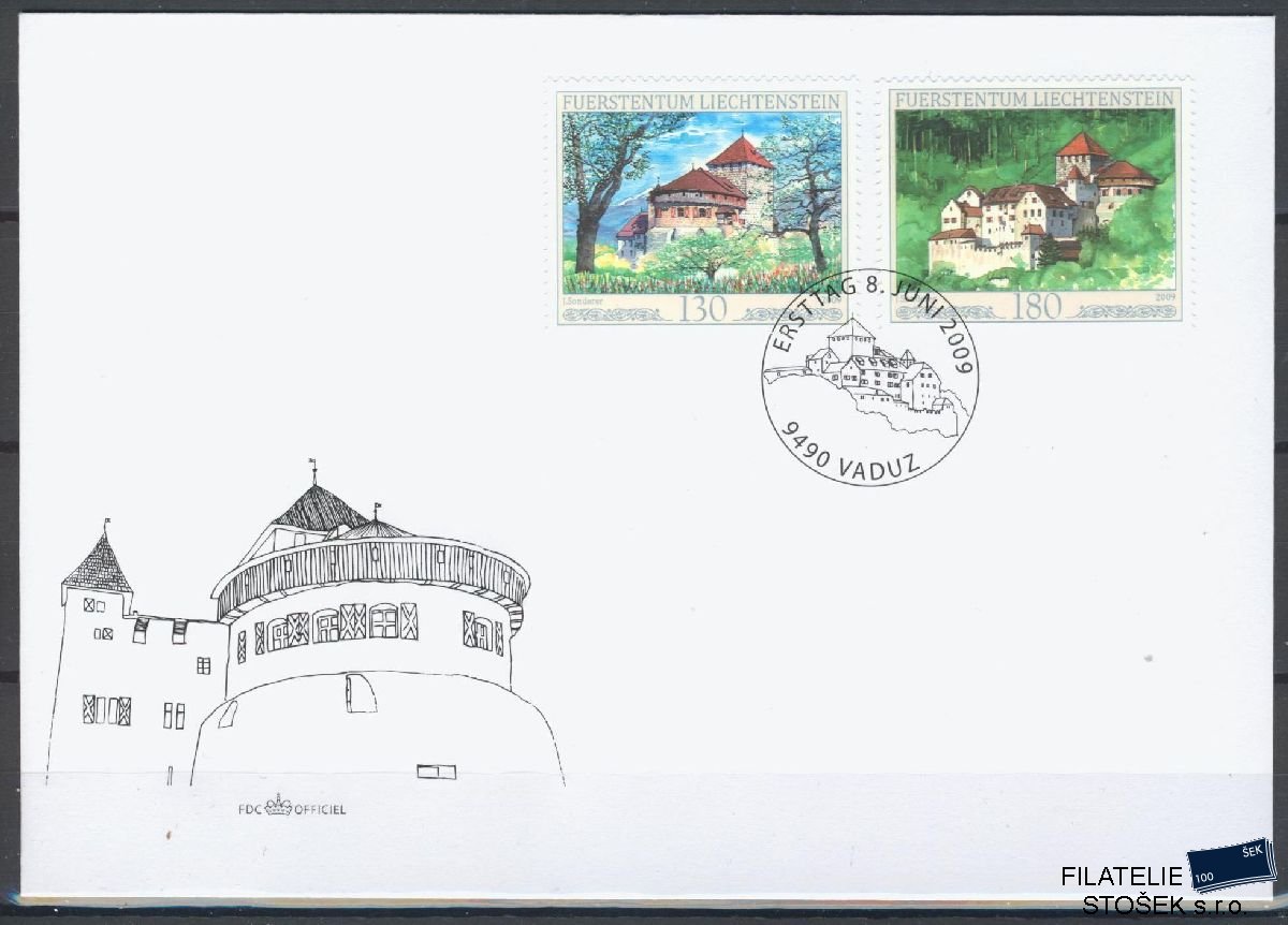 Liechtenstein známky Mi 1522-23 FDC