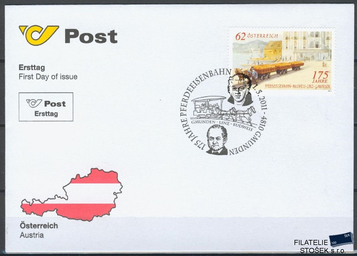 Rakousko známky Mi 2922 FDC