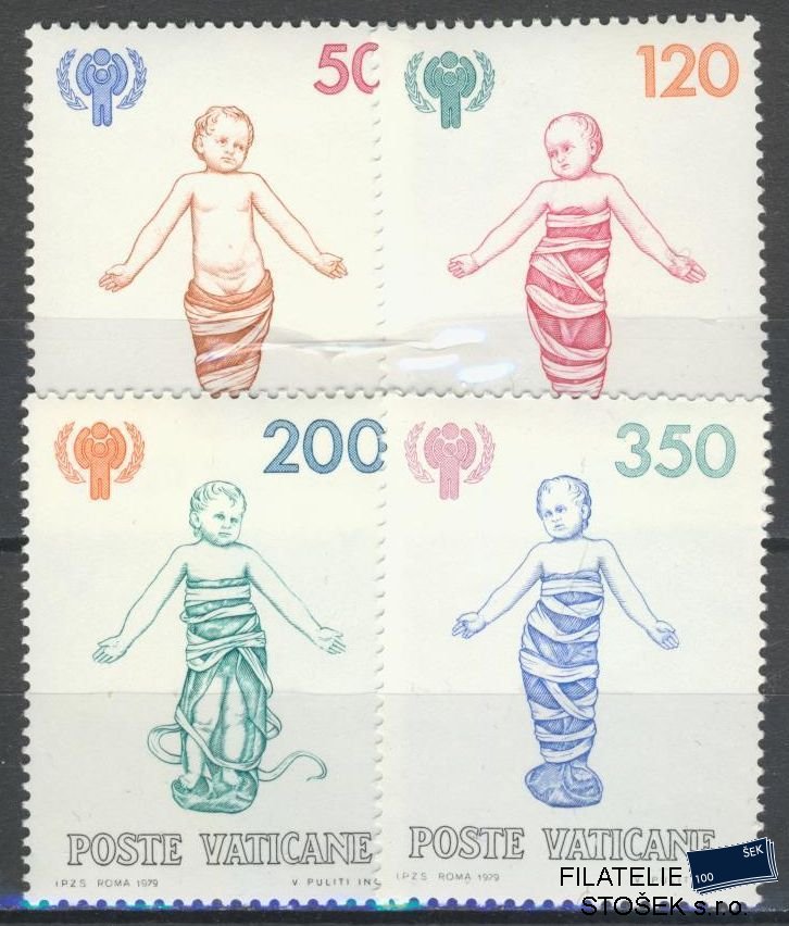 Vatikán známky Mi 755-58