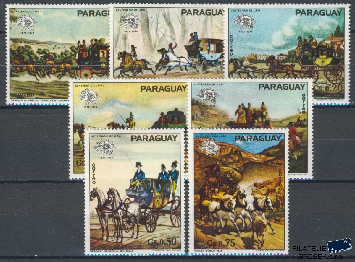 Paraguay známky Mi 2556-65 NK