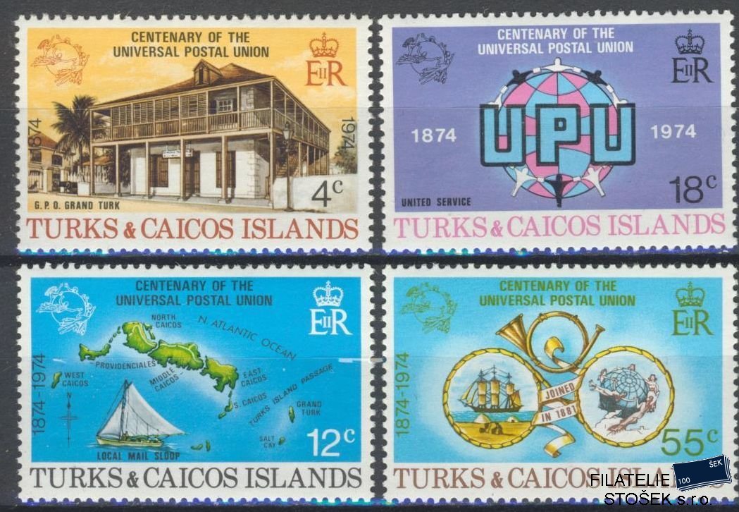 Turks Caicos Islands známky Mi 335-38