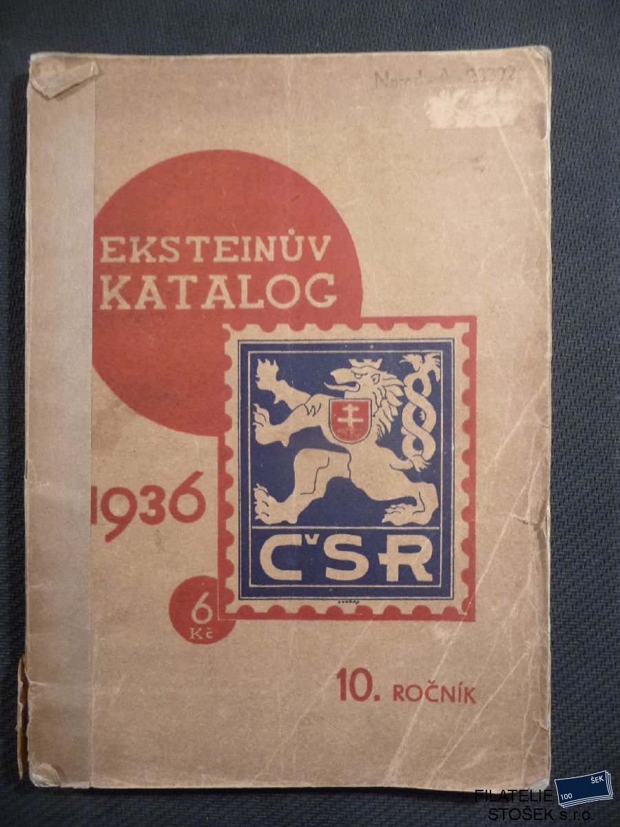 Eksteinův katalog - 1936 - X ročník