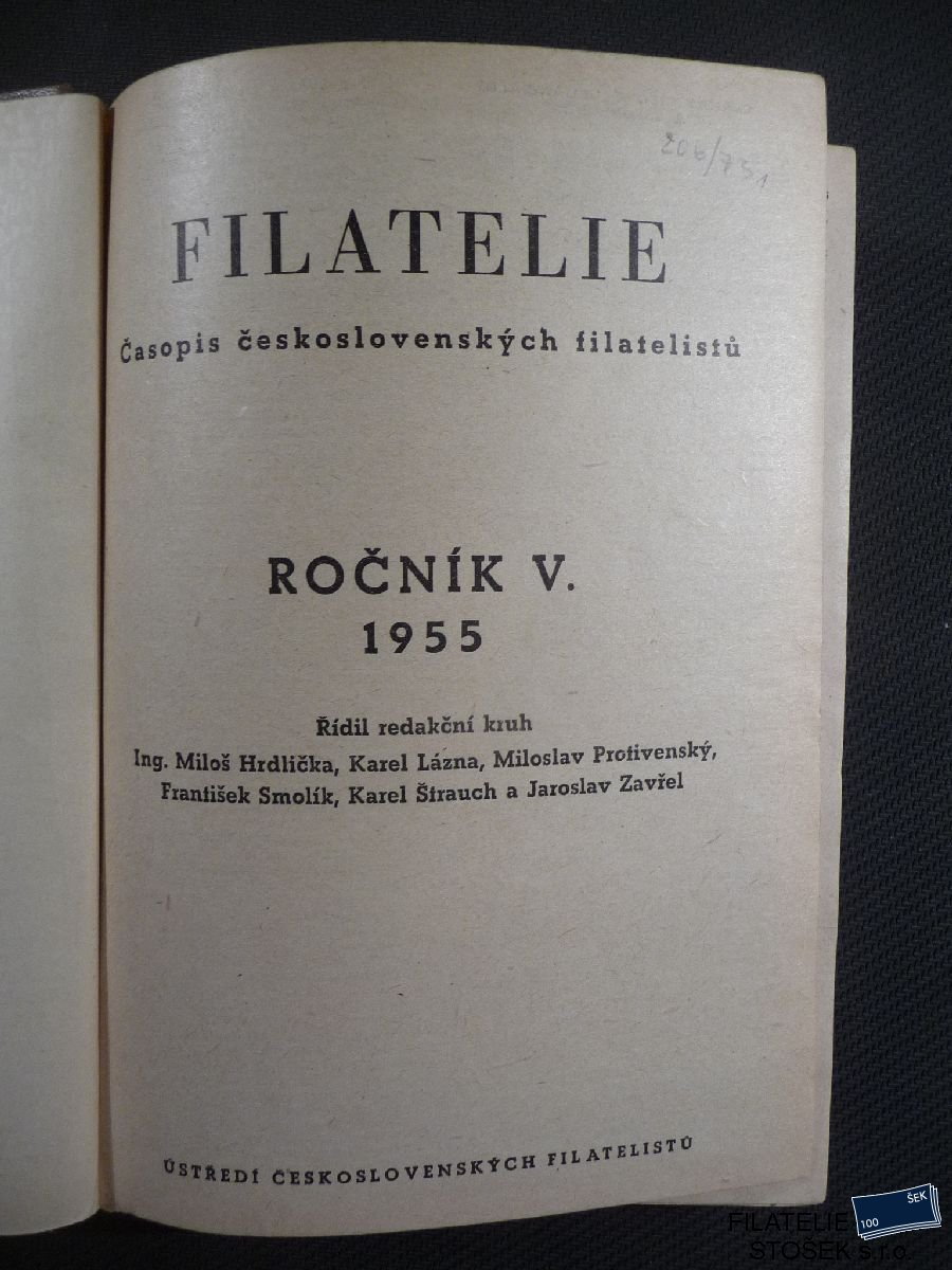 Časopisy Filatelie 1955