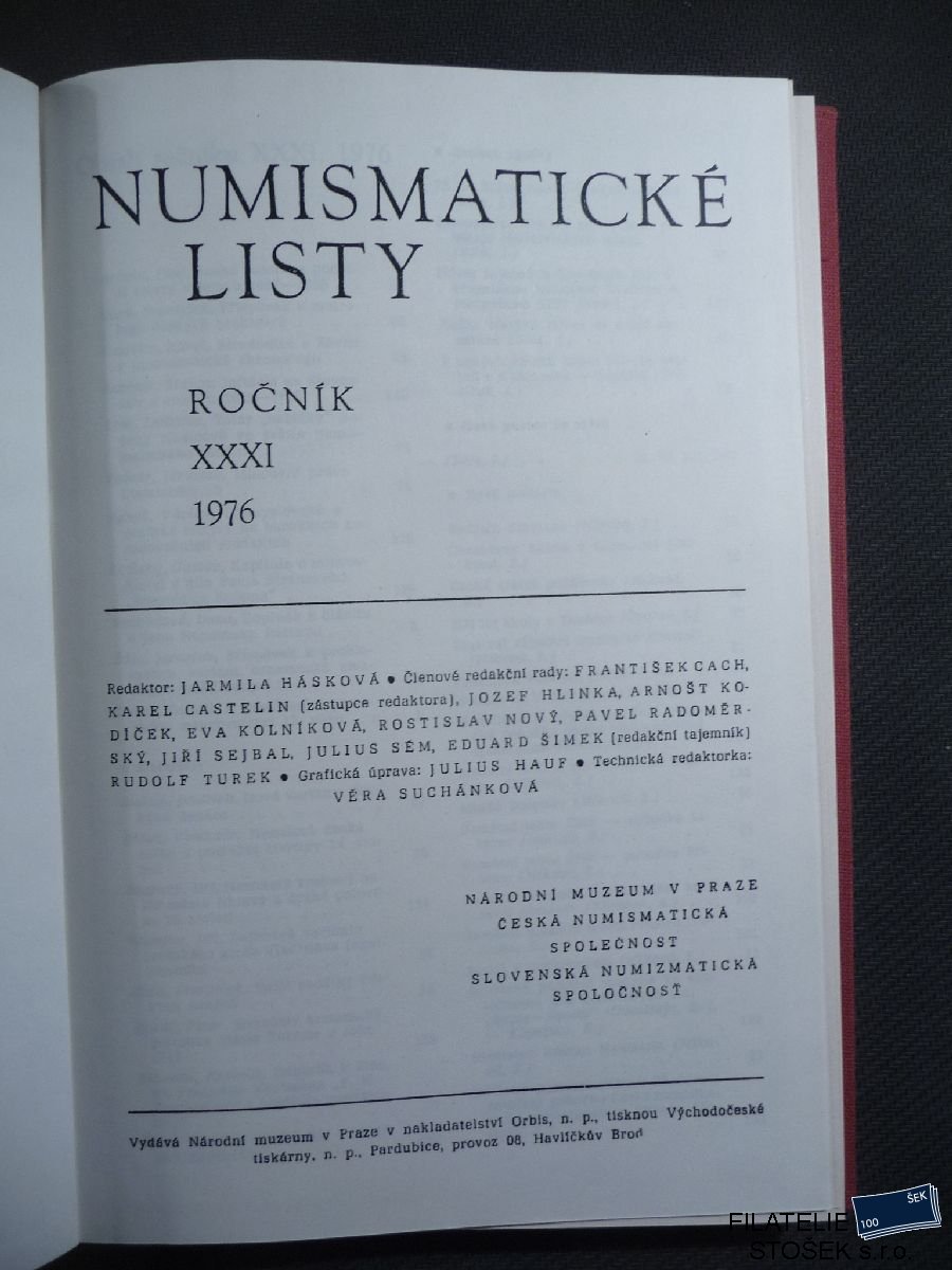 Numismatické listy 1976