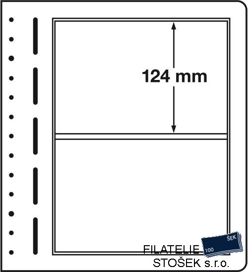 Albové listy na známky Leuchtturm LB2