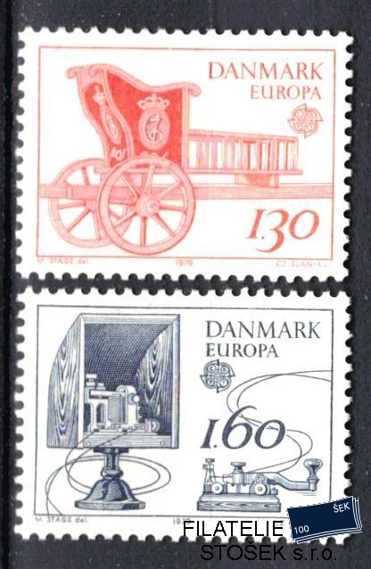 Dánsko známky Mi 0686-7