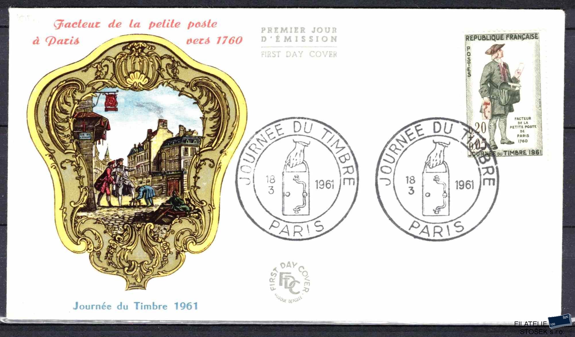 Francie známky Mi 1339 FDC