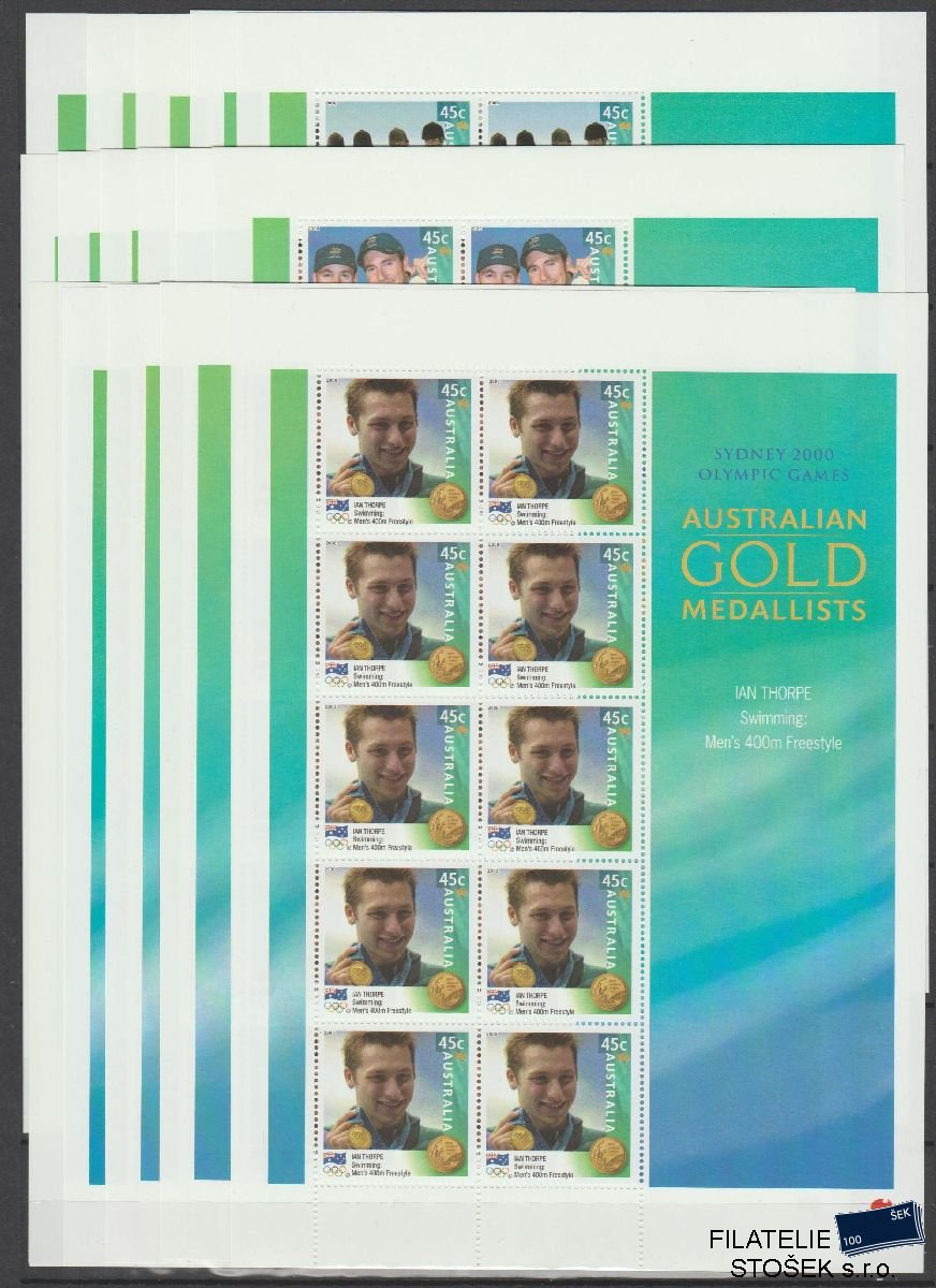 Austrálie známky Mi 1973-88 KLB