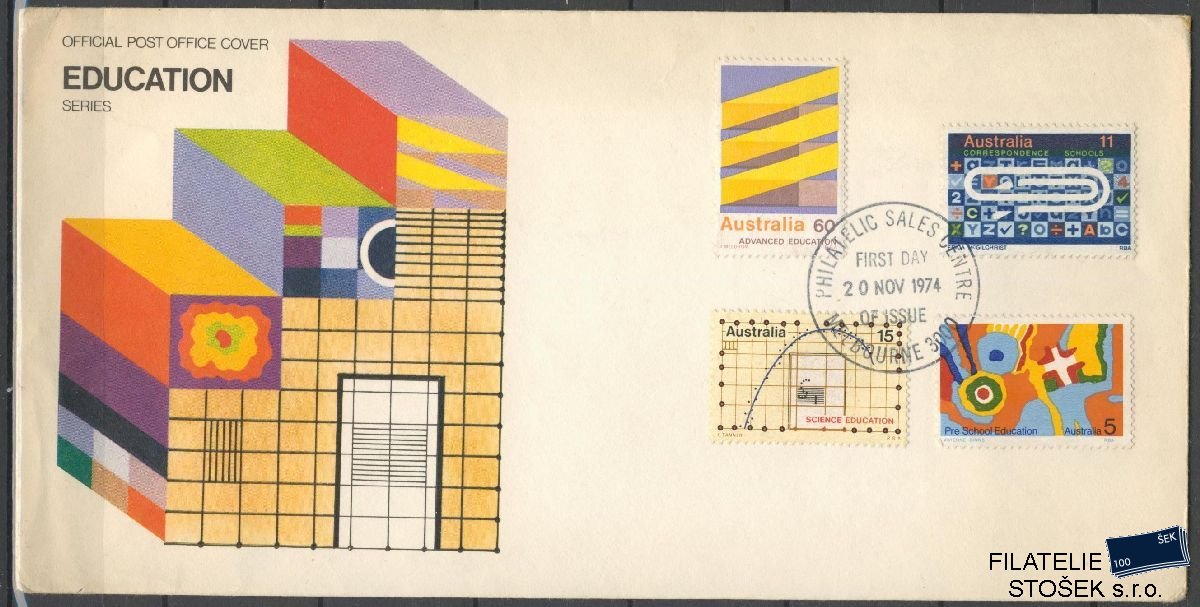 Austrálie známky FDC Mi 564-67