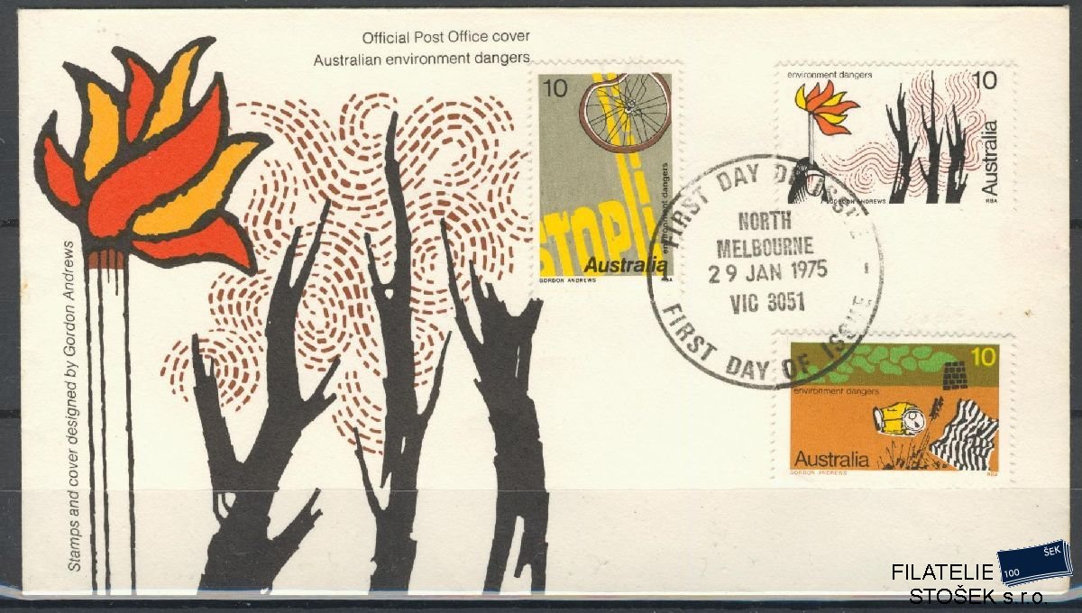 Austrálie známky FDC Mi 569-71