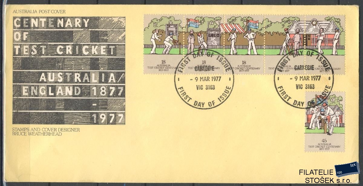 Austrálie známky FDC Mi 632-37