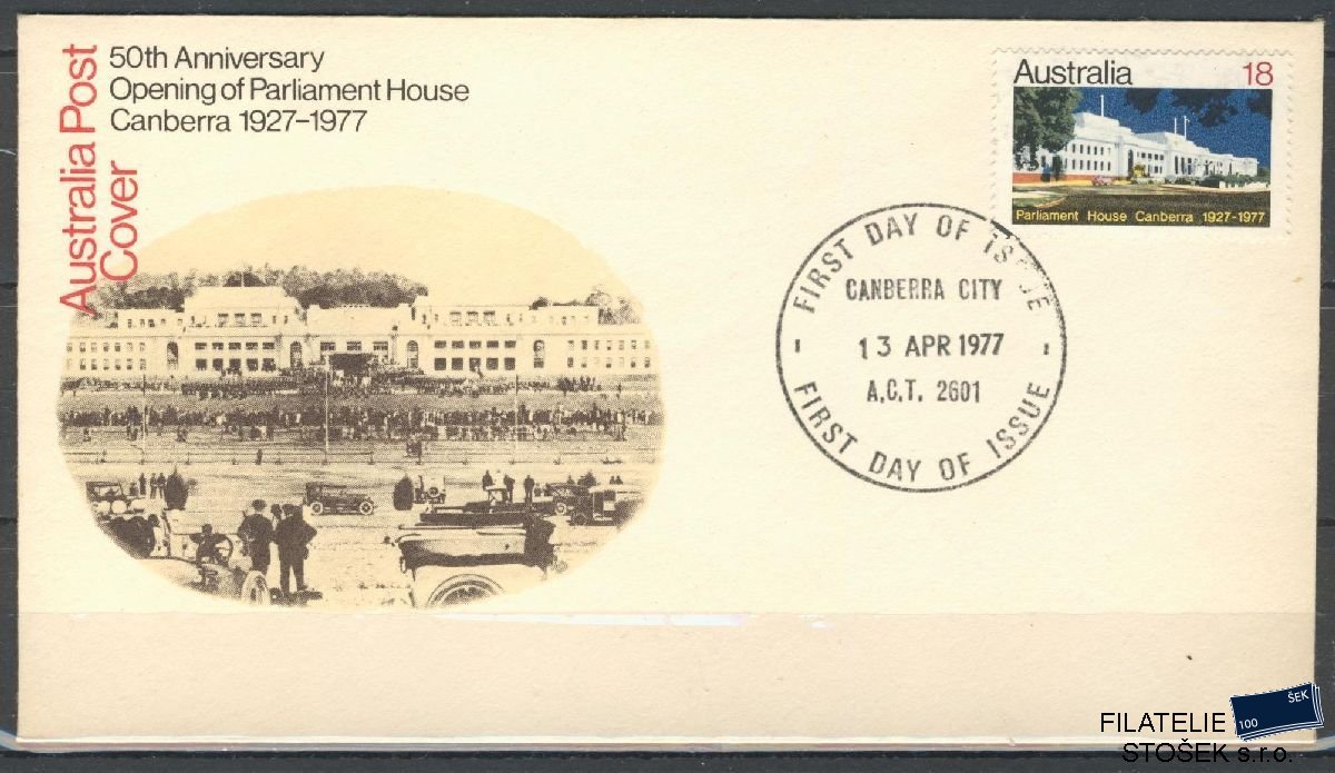 Austrálie známky FDC Mi 638