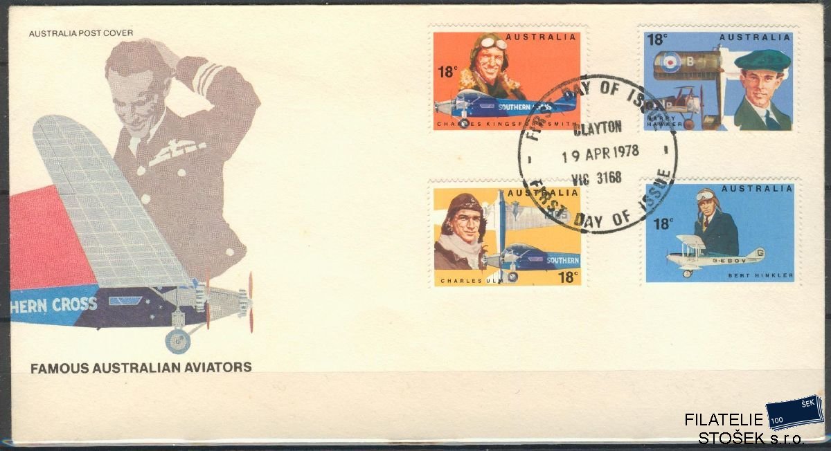 Austrálie známky FDC Mi 644-47