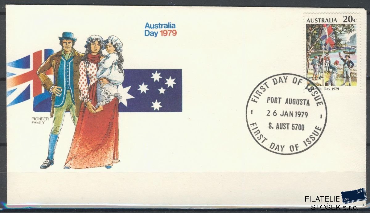 Austrálie známky FDC Mi 667