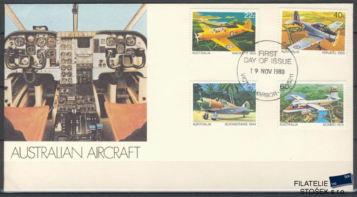 Austrálie známky FDC Mi 736-39