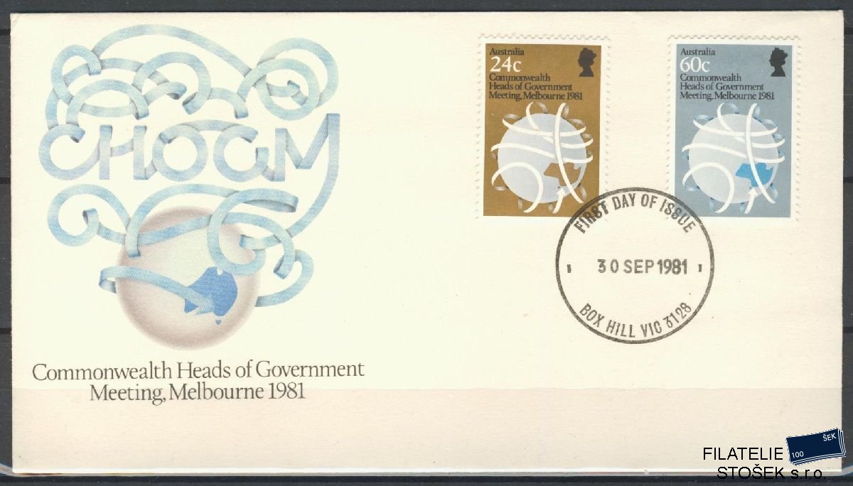 Austrálie známky FDC Mi 770-71