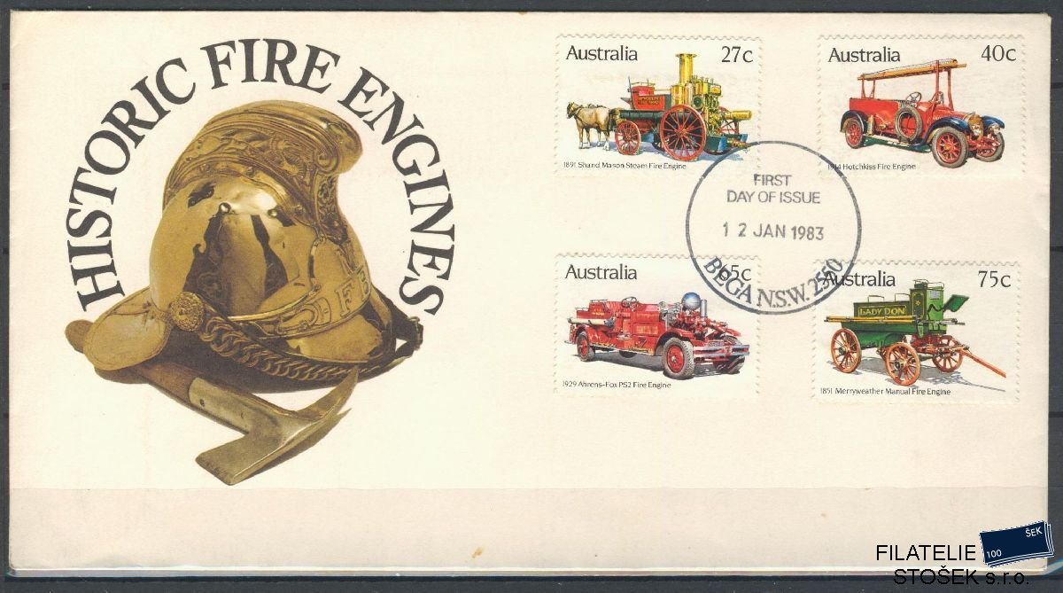 Austrálie známky FDC Mi 820-23