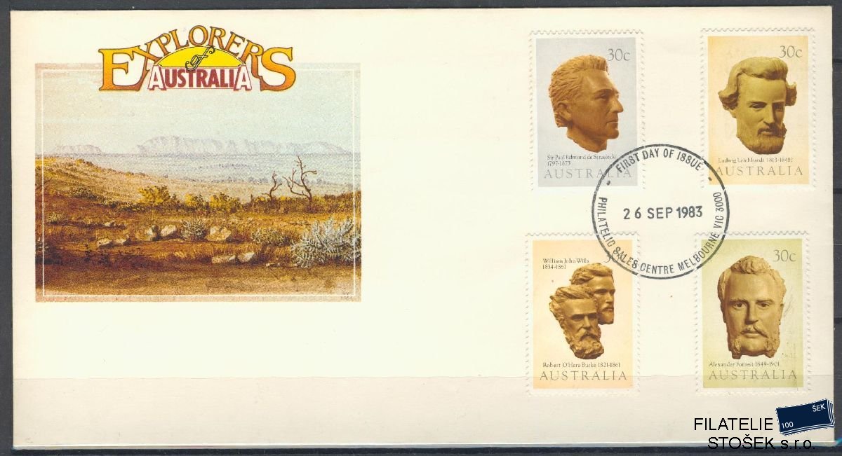 Austrálie známky FDC Mi 857-80