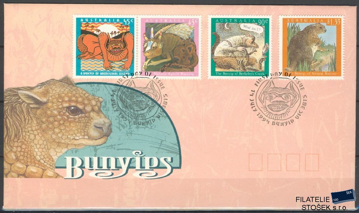 Austrálie známky FDC Mi 1415-18