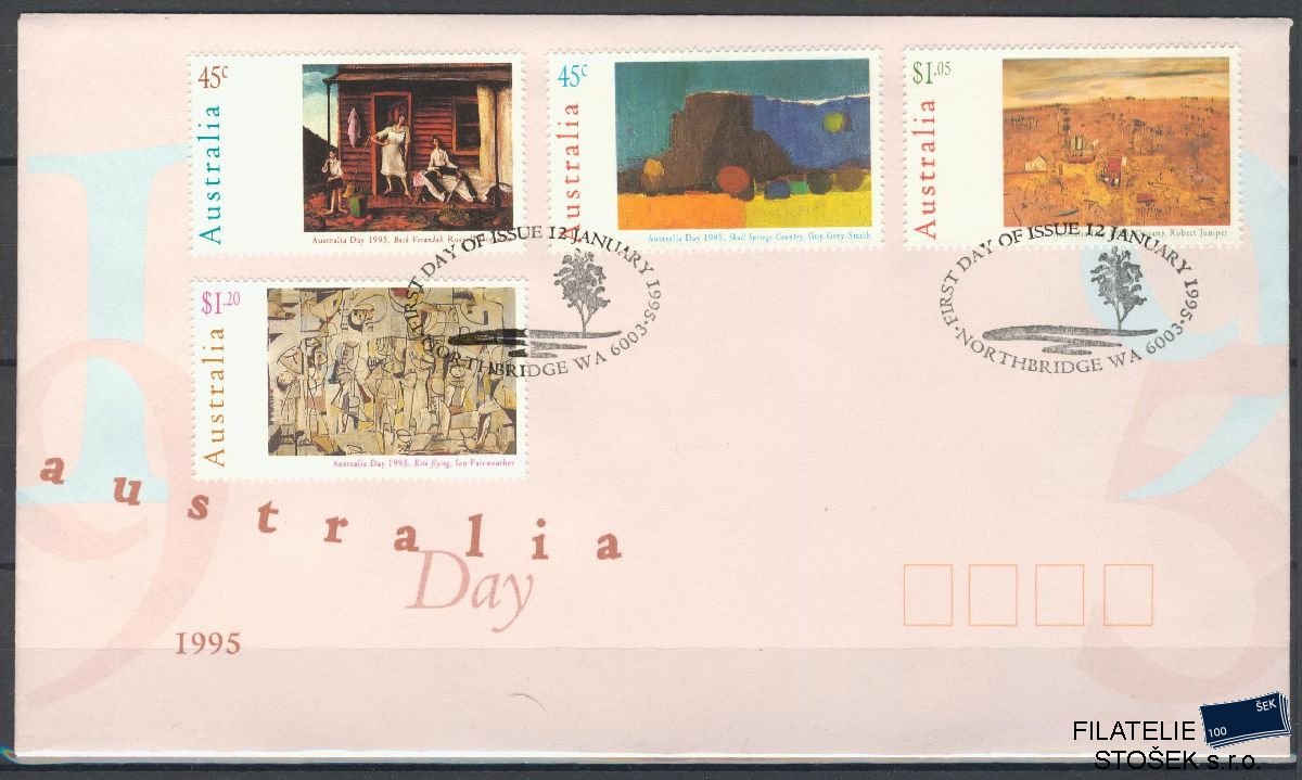 Austrálie známky FDC Mi 1451-54