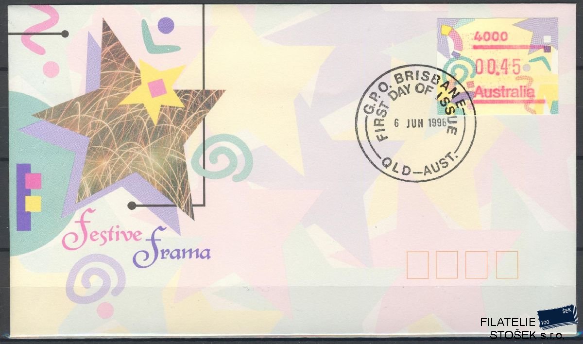 Austrálie známky FDC Mi A 50