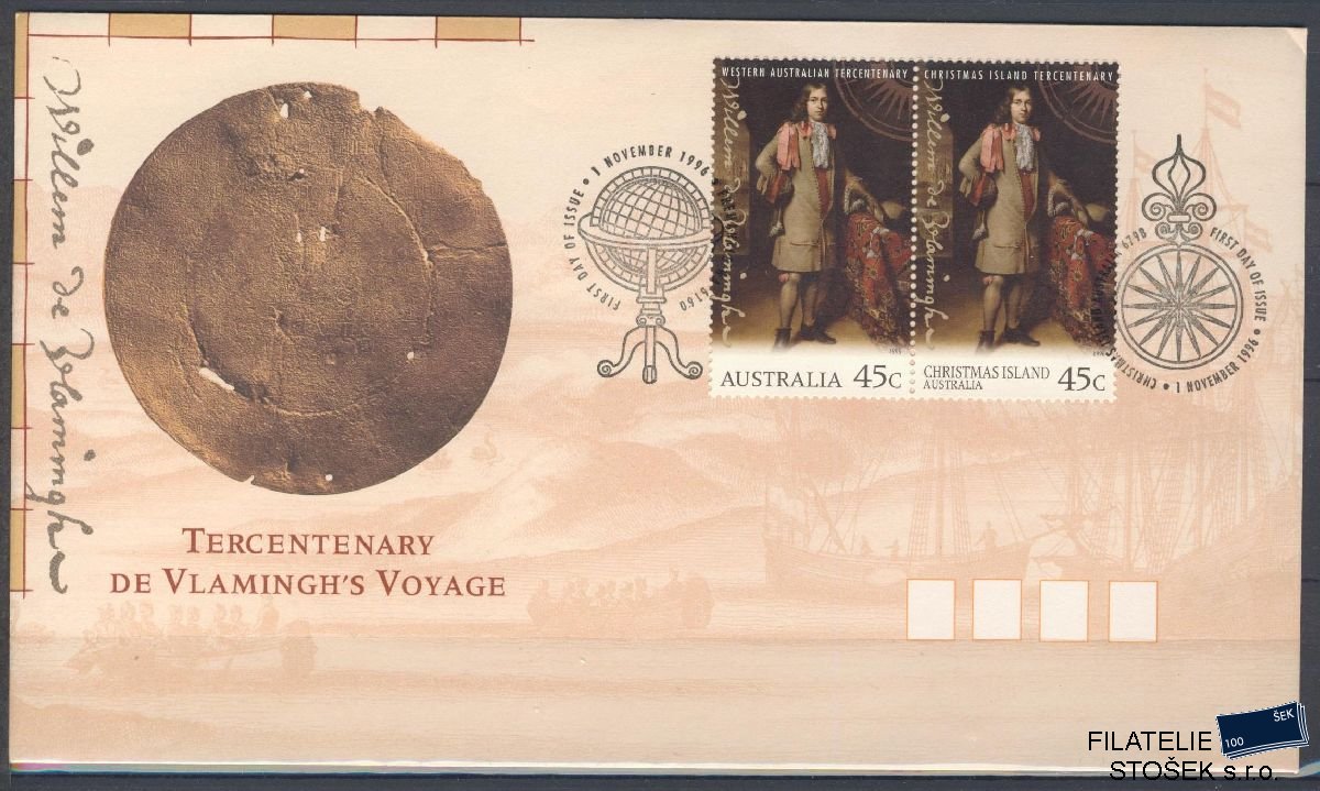 Austrálie známky FDC Mi 1610+ Christmas Island