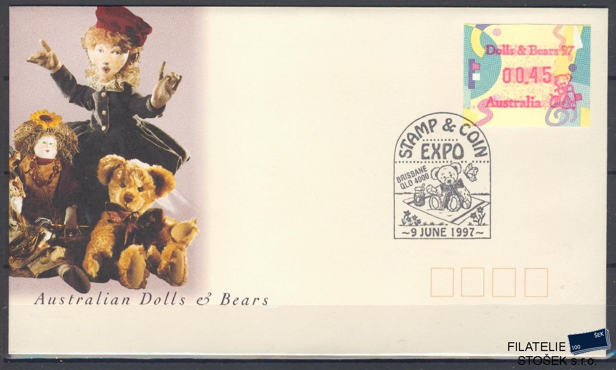 Austrálie známky FDC Mi A 55