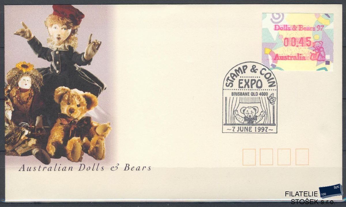 Austrálie známky FDC Mi A 55