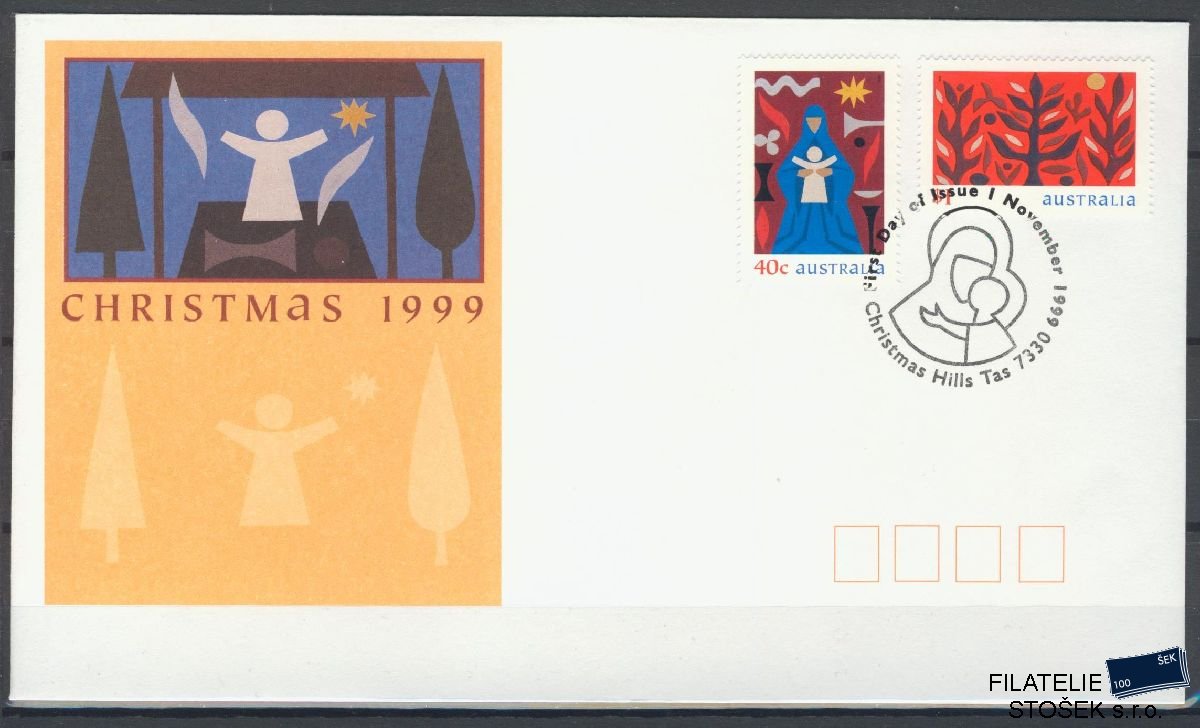 Austrálie známky FDC Mi 1865-66