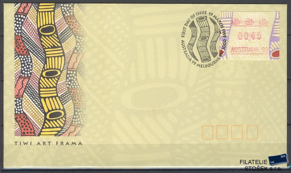 Austrálie známky FDC Mi A 59